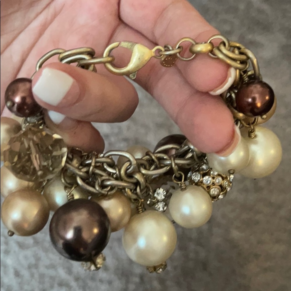 Stella and dot chunky charm bracelet - Picture 2 of 3